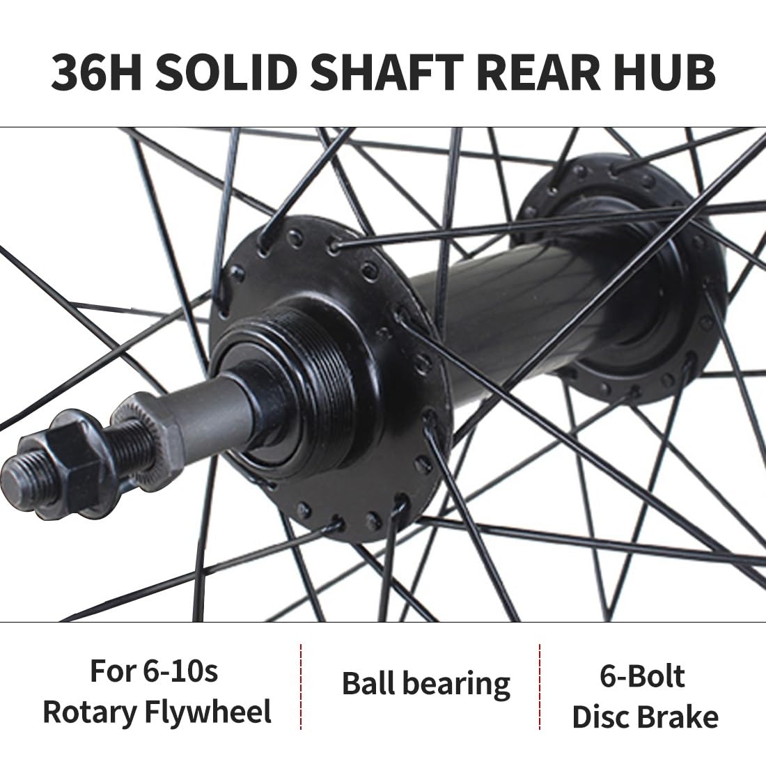 Amazon.co.jp: 20/24/26インチ 4.0-4.9'' ファットタイヤ バイク リア